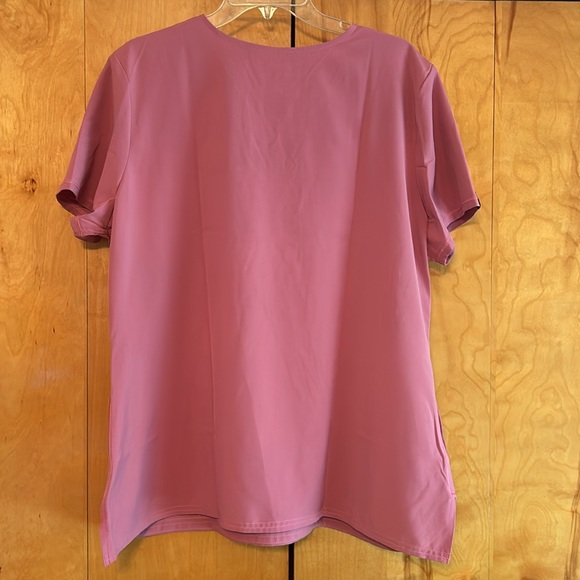 Pink Scrub Top - Picture 3 of 4